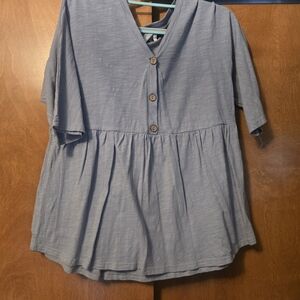 Simple Lavender Crewneck Tee